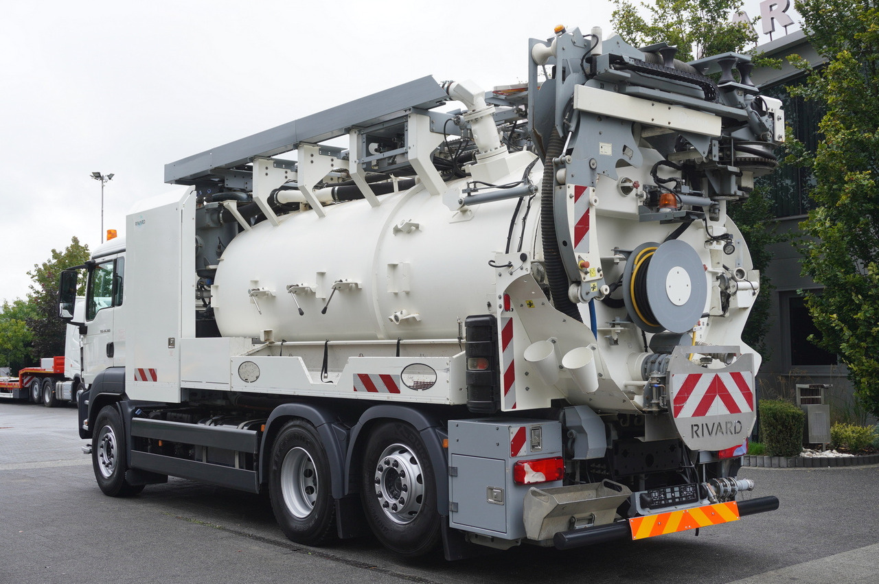 MAN TGS 26.360 E6 / RIVARD sewage cleaner 18 m3 / 180 tho. km / steering axle / 2 units - Camion hydrocureur: photos 4 MAN TGS 26.360 E6 / RIVARD sewage cleaner 18 m3 / 180 tho. km / steering axle / 2 units - Camion hydrocureur: photos 4