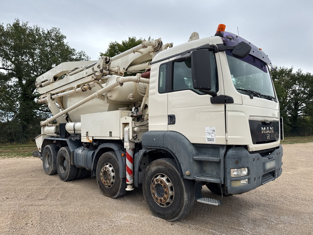 MAN TGS 32.400 8x4 Concrete Mixer Pump truck / 426 MTH !!! / 18 meters - Camion pompe: photos 4 MAN TGS 32.400 8x4 Concrete Mixer Pump truck / 426 MTH !!! / 18 meters - Camion pompe: photos 4
