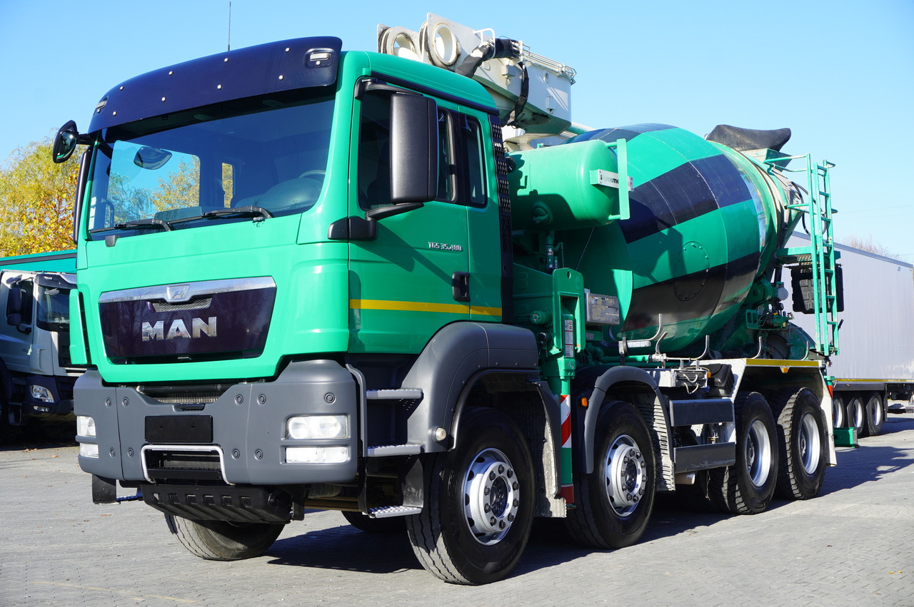 MAN TGS 35.480 8x4 Concrete Mixer Pump truck / Putzmeister M24-3 / 1600 MTH! - Camion pompe: photos 2 MAN TGS 35.480 8x4 Concrete Mixer Pump truck / Putzmeister M24-3 / 1600 MTH! - Camion pompe: photos 2