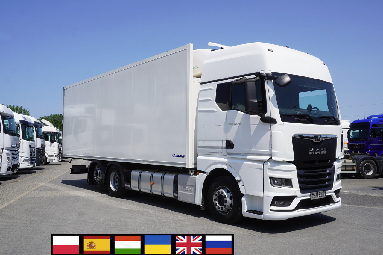 MAN TGX 26.470 / 2022 / Krone Refrigerator 40 EPAL Multitemp Dopplestock / Carrier Supra 950 MT - Camion frigorifique: photos 1 MAN TGX 26.470 / 2022 / Krone Refrigerator 40 EPAL Multitemp Dopplestock / Carrier Supra 950 MT - Camion frigorifique: photos 1