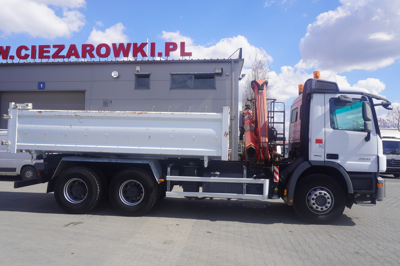 MERCEDES-BENZ Actros 2641 6×4 E5 / Crane / Dumper / 110000 km! - crédit-bail MERCEDES-BENZ Actros 2641 6×4 E5 / Crane / Dumper / 110000 km!: photos 11