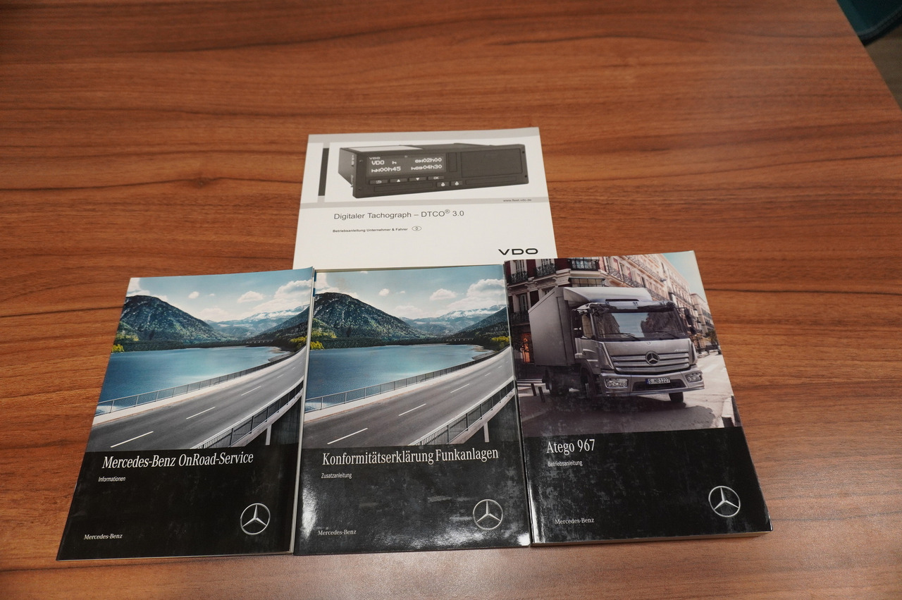 Camion porte-voitures MERCEDES-BENZ Atego 818 / E6 / NEW GALVANIZED tow truck: photos 30