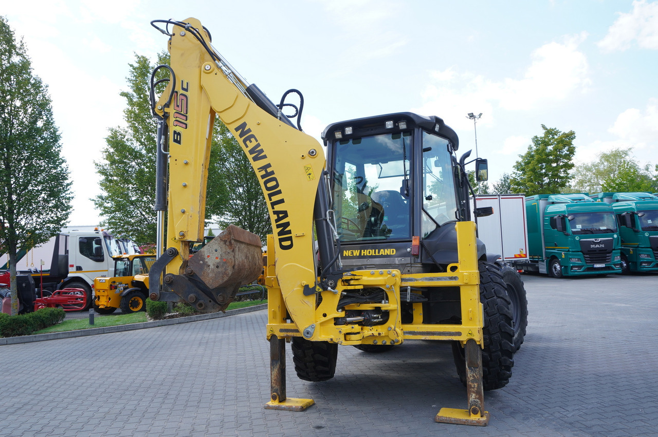NEW HOLLAND B 115 C backhoe loader / 1000 MTH ! / 2021 - Tractopelle: photos 5 NEW HOLLAND B 115 C backhoe loader / 1000 MTH ! / 2021 - Tractopelle: photos 5