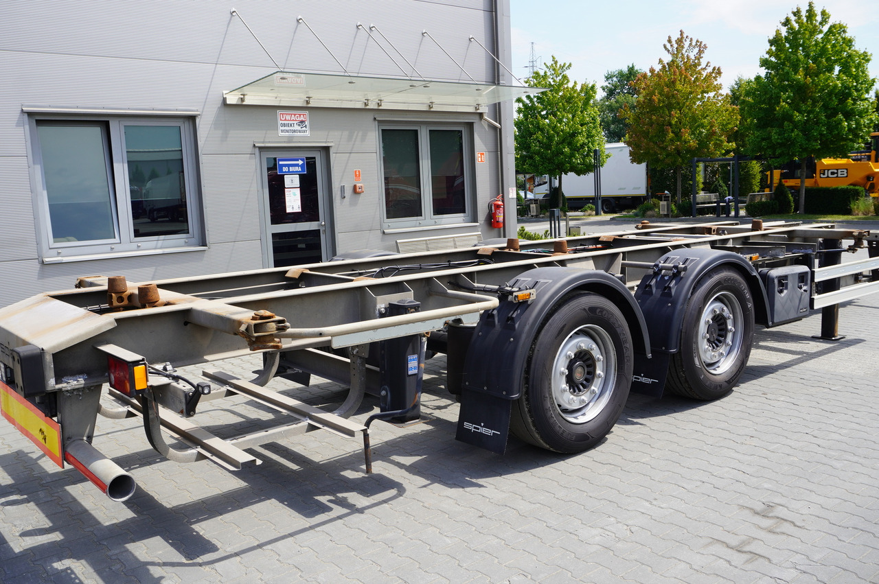 SPIER Trailer ZWL 290 BDF / 18 t - Remorque châssis: photos 1 SPIER Trailer ZWL 290 BDF / 18 t - Remorque châssis: photos 1