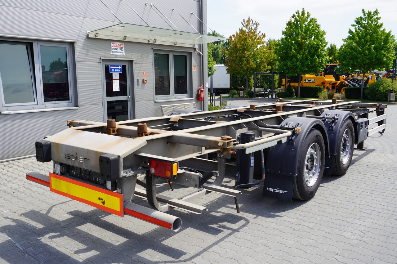 SPIER Trailer ZWL 290 BDF / 18 t - Remorque châssis: photos 4 SPIER Trailer ZWL 290 BDF / 18 t - Remorque châssis: photos 4
