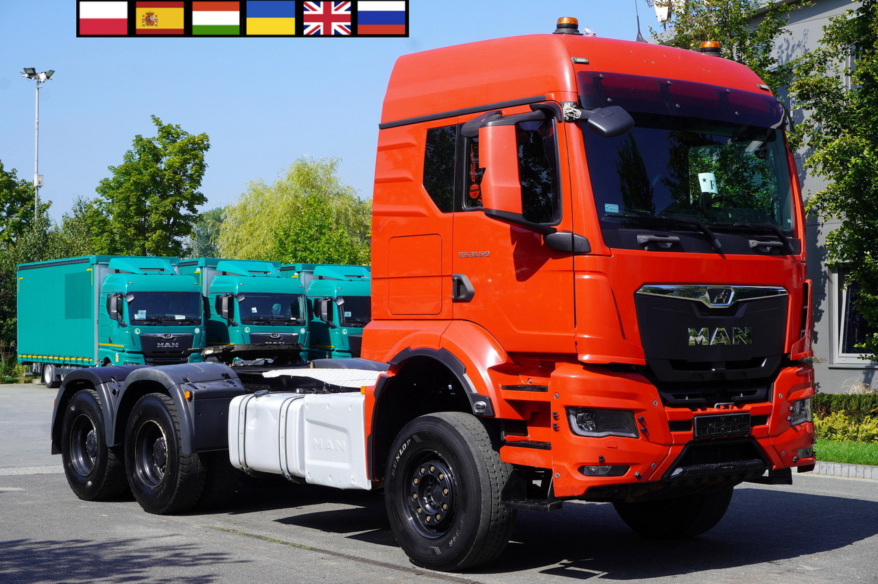MAN TGS 33.510 tractor unit / 6x4 / Sleeper cab - Tracteur routier: photos 1 MAN TGS 33.510 tractor unit / 6x4 / Sleeper cab - Tracteur routier: photos 1