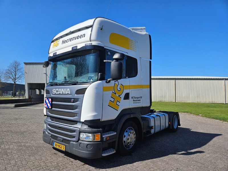Scania R450 Retarder | King o/t Road | PTO | Hydraulics | Euro 6 | Low Deck | Mega | Smart Tacho - Tracteur routier: photos 1 Scania R450 Retarder | King o/t Road | PTO | Hydraulics | Euro 6 | Low Deck | Mega | Smart Tacho - Tracteur routier: photos 1
