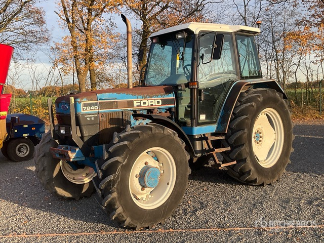 1993 Ford 7840 SLE 4WD Tractor - Tracteur agricole: photos 1 1993 Ford 7840 SLE 4WD Tractor - Tracteur agricole: photos 1