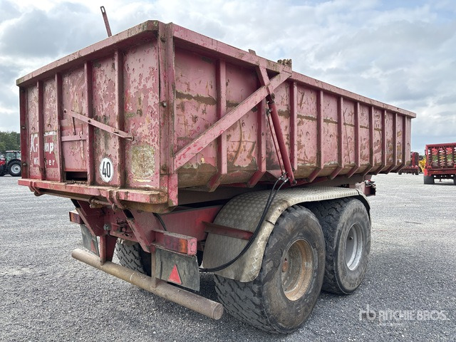 1996 Krampe TWK 18 Goliath End Dump Trailer - Semi-remorque benne: photos 4 1996 Krampe TWK 18 Goliath End Dump Trailer - Semi-remorque benne: photos 4
