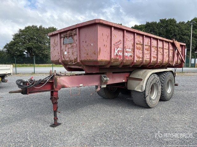 1996 Krampe TWK 18 Goliath End Dump Trailer - Semi-remorque benne: photos 2 1996 Krampe TWK 18 Goliath End Dump Trailer - Semi-remorque benne: photos 2