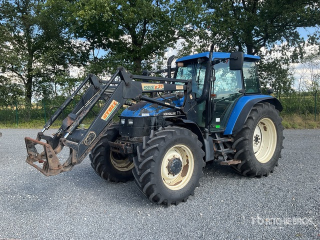 2003 New Holland TS115 4WD Tractor - Tracteur agricole: photos 1 2003 New Holland TS115 4WD Tractor - Tracteur agricole: photos 1
