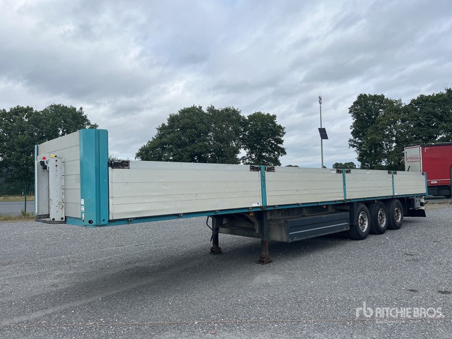 2007 Schmitz Cargobull S01 13.90 m Tri/A Flatbed Trailer - Semi-remorque plateau: photos 2 2007 Schmitz Cargobull S01 13.90 m Tri/A Flatbed Trailer - Semi-remorque plateau: photos 2