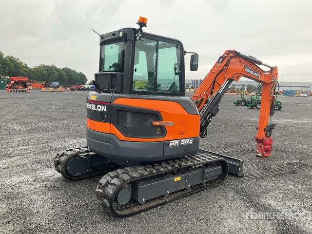 2023 Develon DX50Z-7 Mini Excavator: <6.6t - Mini pelle: photos 3 2023 Develon DX50Z-7 Mini Excavator: <6.6t - Mini pelle: photos 3