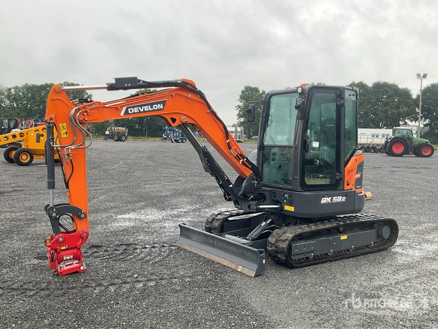 2023 Develon DX50Z-7 Mini Excavator: <6.6t - Mini pelle: photos 2 2023 Develon DX50Z-7 Mini Excavator: <6.6t - Mini pelle: photos 2