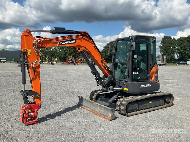 2023 Develon DX55R-7 Mini Excavator: <6.6t - Mini pelle: photos 2 2023 Develon DX55R-7 Mini Excavator: <6.6t - Mini pelle: photos 2