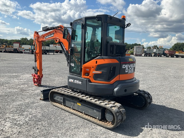 2023 Develon DX55R-7 Mini Excavator: <6.6t - Mini pelle: photos 4 2023 Develon DX55R-7 Mini Excavator: <6.6t - Mini pelle: photos 4