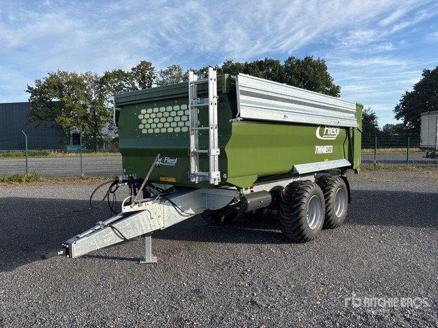 2024 Fliegl TMK 140 FOX T/A (Unused) End Dump Trailer - Benne agricole: photos 1 2024 Fliegl TMK 140 FOX T/A (Unused) End Dump Trailer - Benne agricole: photos 1