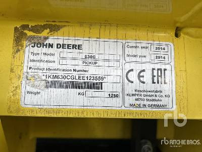 JOHN DEERE 630C - Moissoneuse: photos 5 JOHN DEERE 630C - Moissoneuse: photos 5