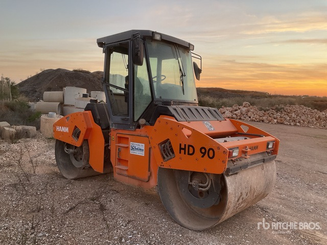 2005 Hamm HD90 Double Drum Roller - Rouleau compresseur: photos 3 2005 Hamm HD90 Double Drum Roller - Rouleau compresseur: photos 3