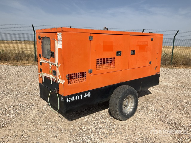 2007 Gesan DPR60 60 kVA Mobile Generator Set - Groupe électrogène: photos 1 2007 Gesan DPR60 60 kVA Mobile Generator Set - Groupe électrogène: photos 1
