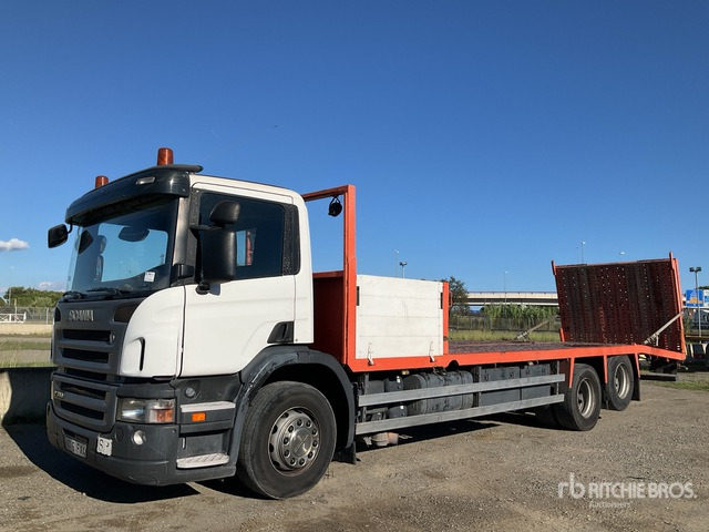 2007 Scania P310 6x2 Flatbed Truck - Camion plateau: photos 2 2007 Scania P310 6x2 Flatbed Truck - Camion plateau: photos 2