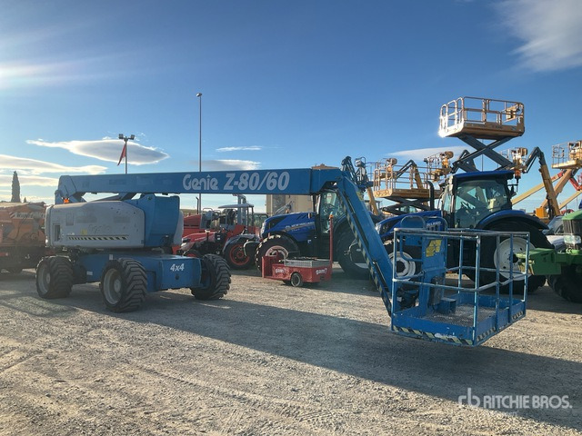2011 Genie Z80/60 Diesel Articulating Boom Lift - Nacelle articulée: photos 3 2011 Genie Z80/60 Diesel Articulating Boom Lift - Nacelle articulée: photos 3