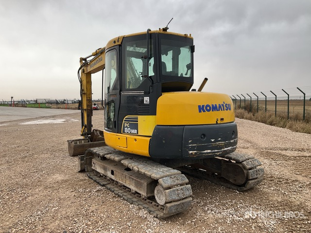 2012 Komatsu PC80MR-3 Tracked Excavator - Pelle sur chenille: photos 4 2012 Komatsu PC80MR-3 Tracked Excavator - Pelle sur chenille: photos 4
