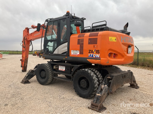 2017 Hitachi ZX170W-6 Wheel Excavator - Pelle sur pneus: photos 4 2017 Hitachi ZX170W-6 Wheel Excavator - Pelle sur pneus: photos 4