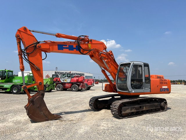 1998 Fiat-Hitachi EX215 Tracked Excavator - Pelle sur chenille: photos 1 1998 Fiat-Hitachi EX215 Tracked Excavator - Pelle sur chenille: photos 1
