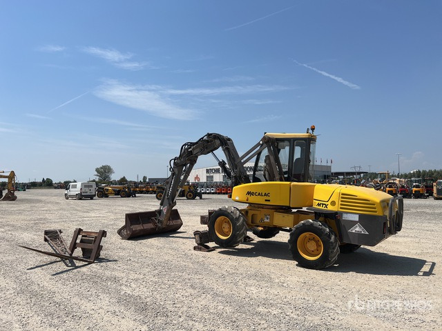 2002 Mecalac 12MXT-E Wheel Excavator - Pelle sur pneus: photos 4 2002 Mecalac 12MXT-E Wheel Excavator - Pelle sur pneus: photos 4