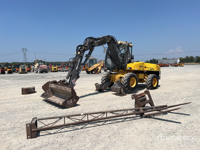 2002 Mecalac 12MXT-E Wheel Excavator - Pelle sur pneus: photos 2 2002 Mecalac 12MXT-E Wheel Excavator - Pelle sur pneus: photos 2