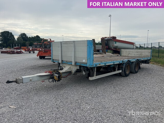 2002 Pezzaioli BC22G/20 T/A Trailer :Misc. Trailer - Remorque plateau: photos 2 2002 Pezzaioli BC22G/20 T/A Trailer :Misc. Trailer - Remorque plateau: photos 2