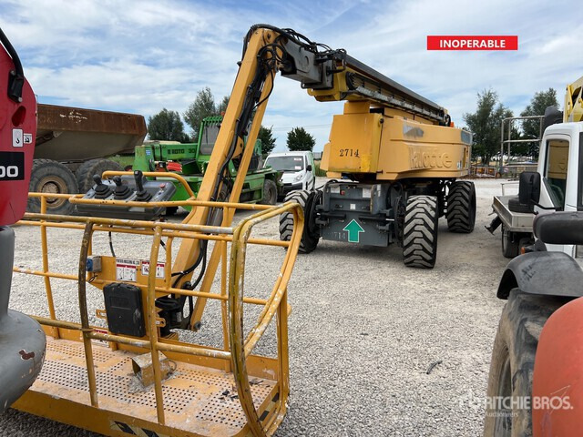 2009 Haulotte HA41PXNT Diesel (Inoperable) Articulating Boom Lift - Nacelle articulée: photos 1 2009 Haulotte HA41PXNT Diesel (Inoperable) Articulating Boom Lift - Nacelle articulée: photos 1