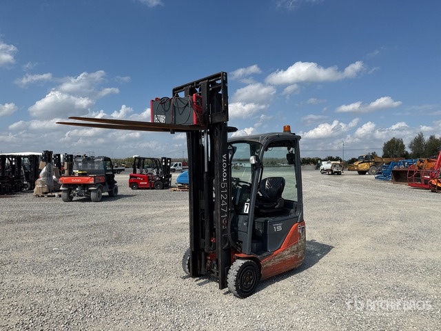 2017 Toyota 8FBET15 1500 kg Electric Forklift - Chariot élévateur électrique: photos 2 2017 Toyota 8FBET15 1500 kg Electric Forklift - Chariot élévateur électrique: photos 2