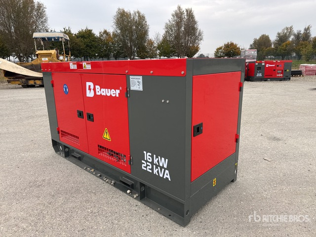 2025 Bauer GFS 16 ATS 16 kW / 20 kVA (Unused) Generator Set - Groupe électrogène: photos 3 2025 Bauer GFS 16 ATS 16 kW / 20 kVA (Unused) Generator Set - Groupe électrogène: photos 3