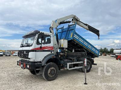 MERCEDES-BENZ 2024 PM 14524 7 t on 4x4 4x4 - Camion benne, Camion grue: photos 1 MERCEDES-BENZ 2024 PM 14524 7 t on 4x4 4x4 - Camion benne, Camion grue: photos 1
