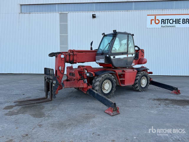 2001 Manitou MRT1850 Chariot Telescopique Rotatif Telehandler - Chariot télescopique: photos 1 2001 Manitou MRT1850 Chariot Telescopique Rotatif Telehandler - Chariot télescopique: photos 1