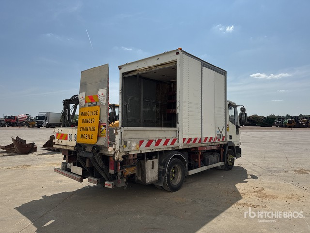 2003 Iveco Eurocargo 100E17 4x2 Camion Porte-Conteneur 4x2 Container Truck - Camion plateau: photos 3 2003 Iveco Eurocargo 100E17 4x2 Camion Porte-Conteneur 4x2 Container Truck - Camion plateau: photos 3
