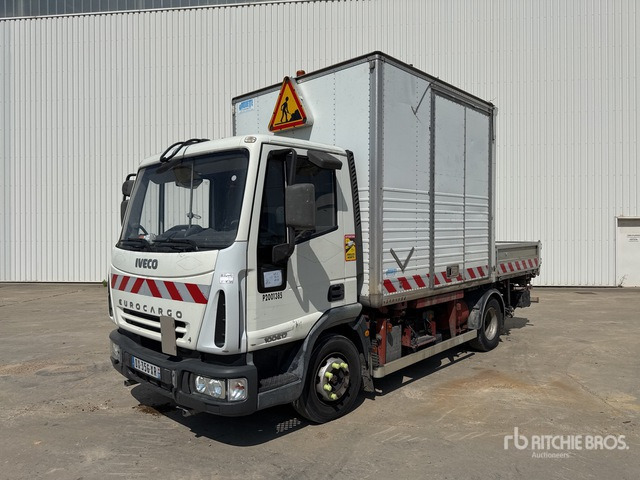 2003 Iveco Eurocargo 100E17 4x2 Camion Porte-Conteneur 4x2 Container Truck - Camion plateau: photos 2 2003 Iveco Eurocargo 100E17 4x2 Camion Porte-Conteneur 4x2 Container Truck - Camion plateau: photos 2