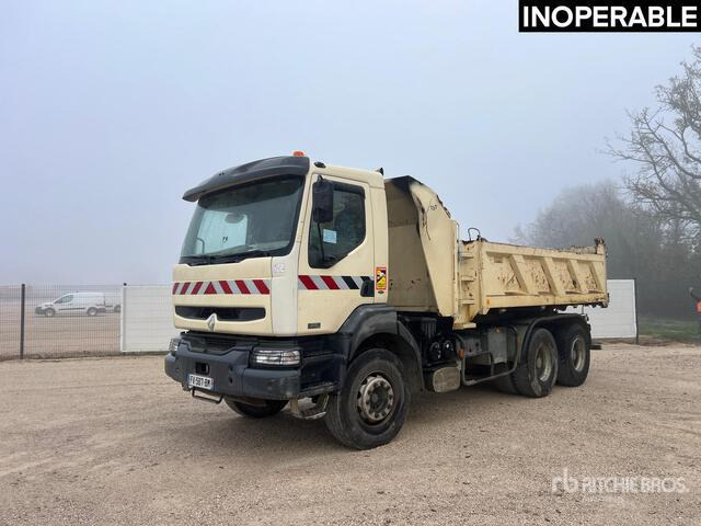 2003 Renault Kerax 370 DCI 6x4 Camion Benne 6x4 (Inoperable) T/A Dump Truck - Camion benne: photos 1 2003 Renault Kerax 370 DCI 6x4 Camion Benne 6x4 (Inoperable) T/A Dump Truck - Camion benne: photos 1