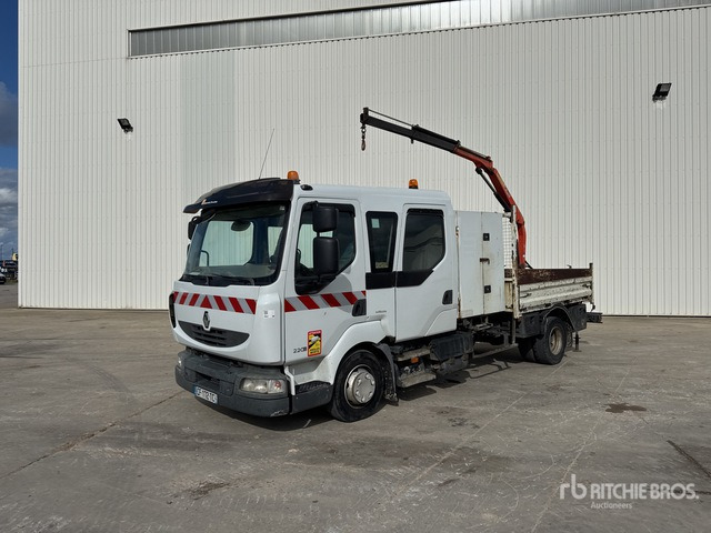 2008 Renault Midlum 220DXi 2008 Palfinger PK2700A on 4x2 C ... Flatbed Truck with Crane - Camion plateau, Camion grue: photos 3 2008 Renault Midlum 220DXi 2008 Palfinger PK2700A on 4x2 C ... Flatbed Truck with Crane - Camion plateau, Camion grue: photos 3