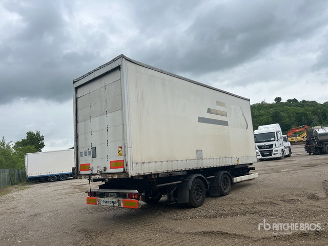 2010 Krone ZZ18B3EC 7.60 m T/A Remorque Porte Conte ... Container Trailer - Broyeur/ Épareuse: photos 4 2010 Krone ZZ18B3EC 7.60 m T/A Remorque Porte Conte ... Container Trailer - Broyeur/ Épareuse: photos 4