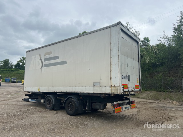 2010 Krone ZZ18B3EC 7.60 m T/A Remorque Porte Conte ... Container Trailer - Broyeur/ Épareuse: photos 3 2010 Krone ZZ18B3EC 7.60 m T/A Remorque Porte Conte ... Container Trailer - Broyeur/ Épareuse: photos 3