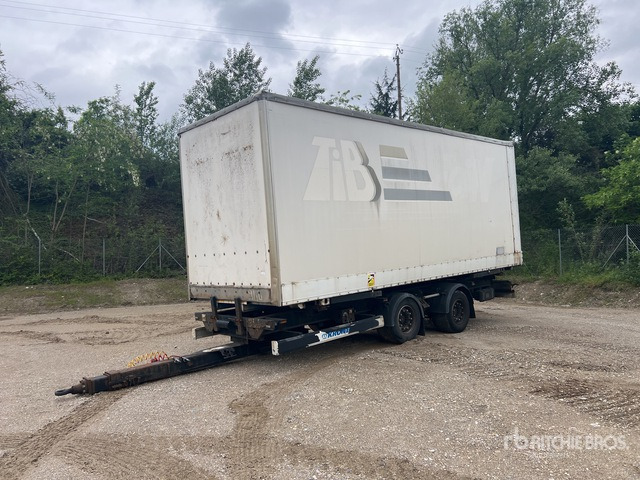 2010 Krone ZZ18B3EC 7.60 m T/A Remorque Porte Conte ... Container Trailer - Broyeur/ Épareuse: photos 1 2010 Krone ZZ18B3EC 7.60 m T/A Remorque Porte Conte ... Container Trailer - Broyeur/ Épareuse: photos 1