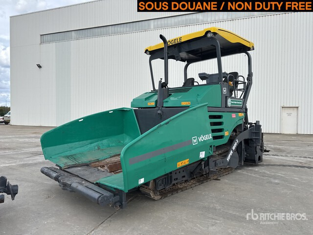 2015 Vogele Super 1800-2 Track Finisseur Sur Chenilles Asphalt Paver - Finisseur: photos 1 2015 Vogele Super 1800-2 Track Finisseur Sur Chenilles Asphalt Paver - Finisseur: photos 1