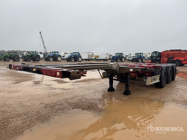 2016 Fliegl SDS Tri/A Extendable Semi-Remorque ... Container Trailer - Remorque porte-conteneur/ Caisse mobile: photos 1 2016 Fliegl SDS Tri/A Extendable Semi-Remorque ... Container Trailer - Remorque porte-conteneur/ Caisse mobile: photos 1