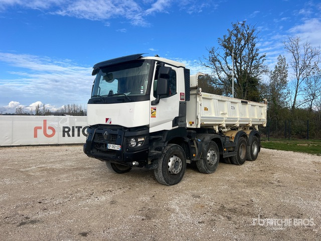 2016 Renault K440 Protect 8x4 Camion Bi-Benne Tri/A Dump Truck - Camion benne: photos 1 2016 Renault K440 Protect 8x4 Camion Bi-Benne Tri/A Dump Truck - Camion benne: photos 1