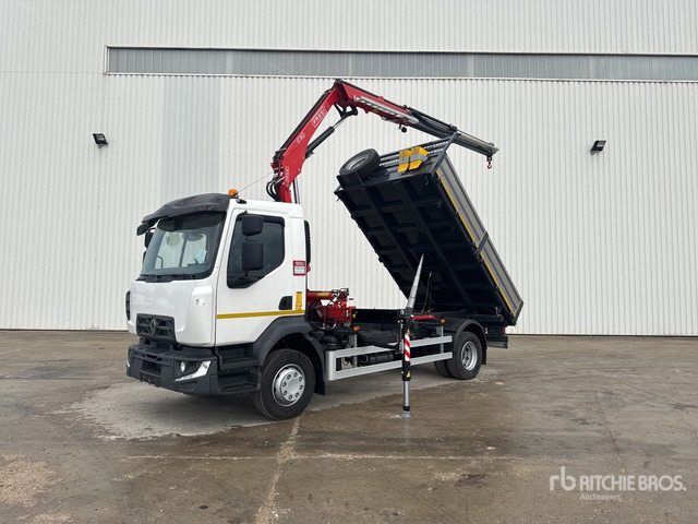 2024 Renault D210 2022 Fassi F90B.1.22E Dynamic o ... Dump Truck with Crane - Camion benne, Camion grue: photos 4 2024 Renault D210 2022 Fassi F90B.1.22E Dynamic o ... Dump Truck with Crane - Camion benne, Camion grue: photos 4