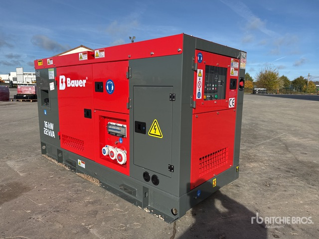 2025 Bauer GFS-16KW 20 kVA Skid-Mounted Groupe Elec ... Generator Set - Groupe électrogène: photos 2 2025 Bauer GFS-16KW 20 kVA Skid-Mounted Groupe Elec ... Generator Set - Groupe électrogène: photos 2