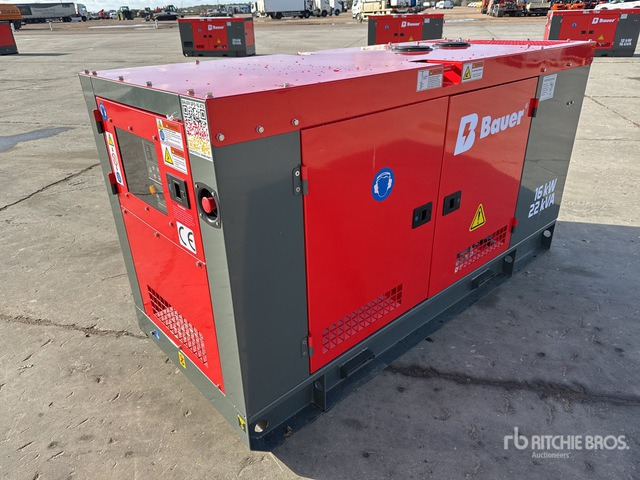 2025 Bauer GFS-16KW 20 kVA Skid-Mounted Groupe Elec ... Generator Set - Groupe électrogène: photos 3 2025 Bauer GFS-16KW 20 kVA Skid-Mounted Groupe Elec ... Generator Set - Groupe électrogène: photos 3